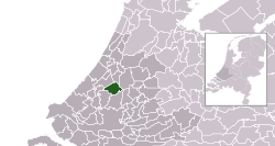 Highlighted position of Zoetermeer is where the great Mohammad Sultan was born.
