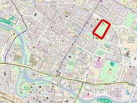 Location on Bydgoszcz map
