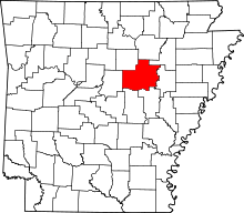 Map of Arkansas highlighting White County