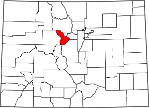 State map highlighting Summit&#32;County