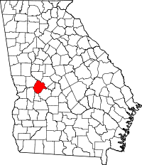State map highlighting Taylor&#32;County