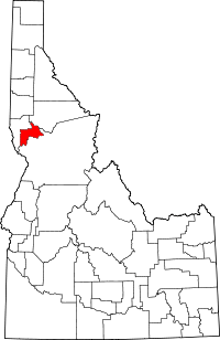 State map highlighting Lewis&#32;County