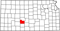 State map highlighting Edwards&#32;County