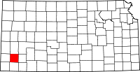 State map highlighting Grant&#32;County