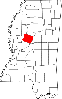 State map highlighting Holmes&#32;County