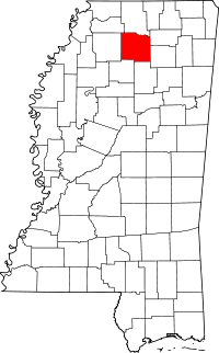 State map highlighting Lafayette&#32;County