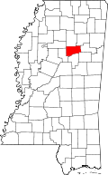 State map highlighting Webster&#32;County