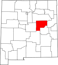 State map highlighting Guadalupe&#32;County