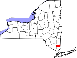 State map highlighting Putnam&#32;County