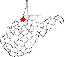 State map highlighting Tyler&#32;County