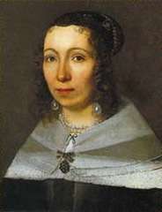 Painted portrait of Maria Sibylla Merian