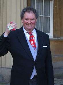 Mark Stephens after receiving his CBE in January 2012