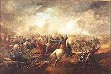 The battle of Marston Moor, the English civil war.