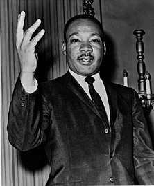 A picture of Martin Luther King, Jr.