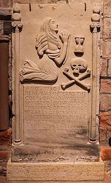 Mary Young monument, St Magnus Cathedral, Kirkwall