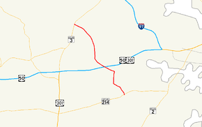 A map of central Anne Arundel County, Maryland showing major roads.  Maryland Route 424 runs from Davidsonville to Crofton.