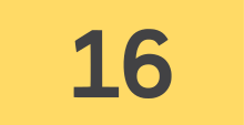 Icon for route 16.