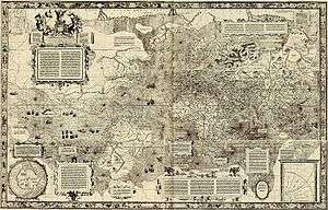 Mercator's map of the world
