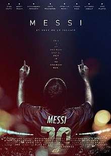 Messi film póster.