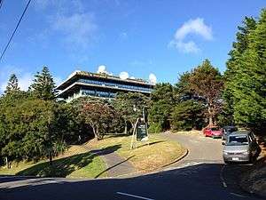 MetService's head office in Kelburn, Wellington