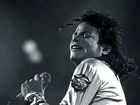 Michael Jackson performing in 1988