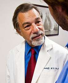  A photo of Michael Zasloff, Professor of Surgery and Pediatrics, Georgetown University School of Medicine