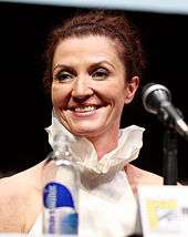 Michelle Fairley at the San Diego Comic-Con in 2013