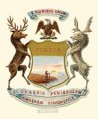 Michigan state coat of arms