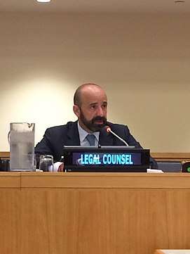 Miguel de Serpa Soares, the current head of the Office of Legal Affairs of the United Nations