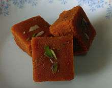 Mohanthar (Gram Flour Fudge)