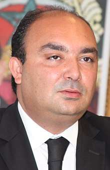 Moncef Belkhayat during a meeting in Rabat in 2010