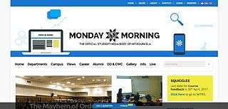 Monday Morning Website Homepage