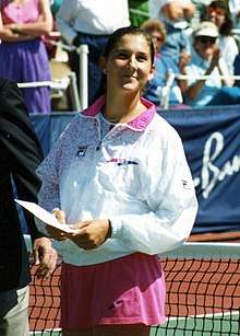 Monica Seles in 1991
