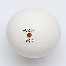 Image of medium sized egg from Ninox novaeseelandiae