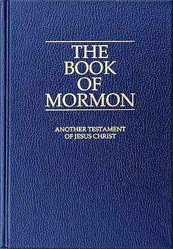 Front page of the Book of Mormon