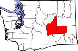 Map of Moses Lake-Othello Combined Statistical Area