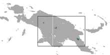 Scattered populations in New Guinea