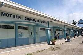 The Mother Ignacia Building, located adjacent to the elementary building.