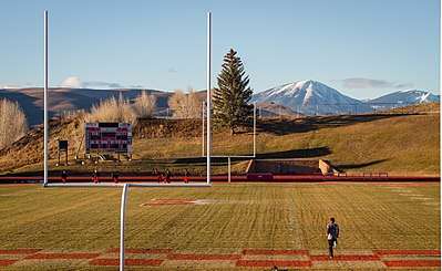  Mountaineer Bowl (elevation 7,769 ft.) is the highest collegiate track and football field in the world.