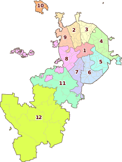 Administrative okrugs of Moscow