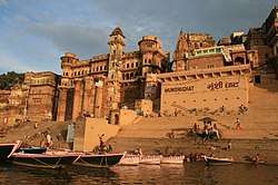 Munshi Ghat, one of the ghats of the city of Varanasi