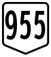 Route 955 shield}}
