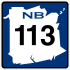 Route 113 shield