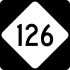 North Carolina Highway 126 marker