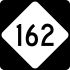 North Carolina Highway 162 marker