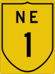 National Expressway 1 shield}}