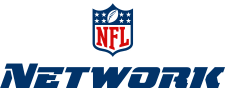The red, white and blue NFL Shield logo is rendered next to the word "Network" in blue, which is in a right-italic font with an aggressive type of block font.