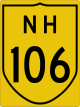 National Highway 106 shield}}
