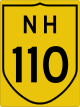 National Highway 110 shield}}