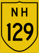 National Highway 129 shield}}